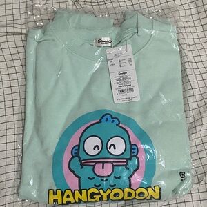 Sanrio Hangyodon Mint Green Sweatshirt